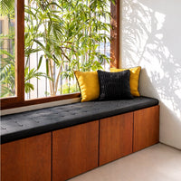 Button Tufted Seat Cushion