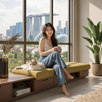 Modern Curve Seat Cushion